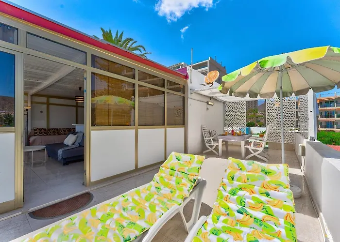 Front Ocean Aircon Los Cristianos Unique Apartment